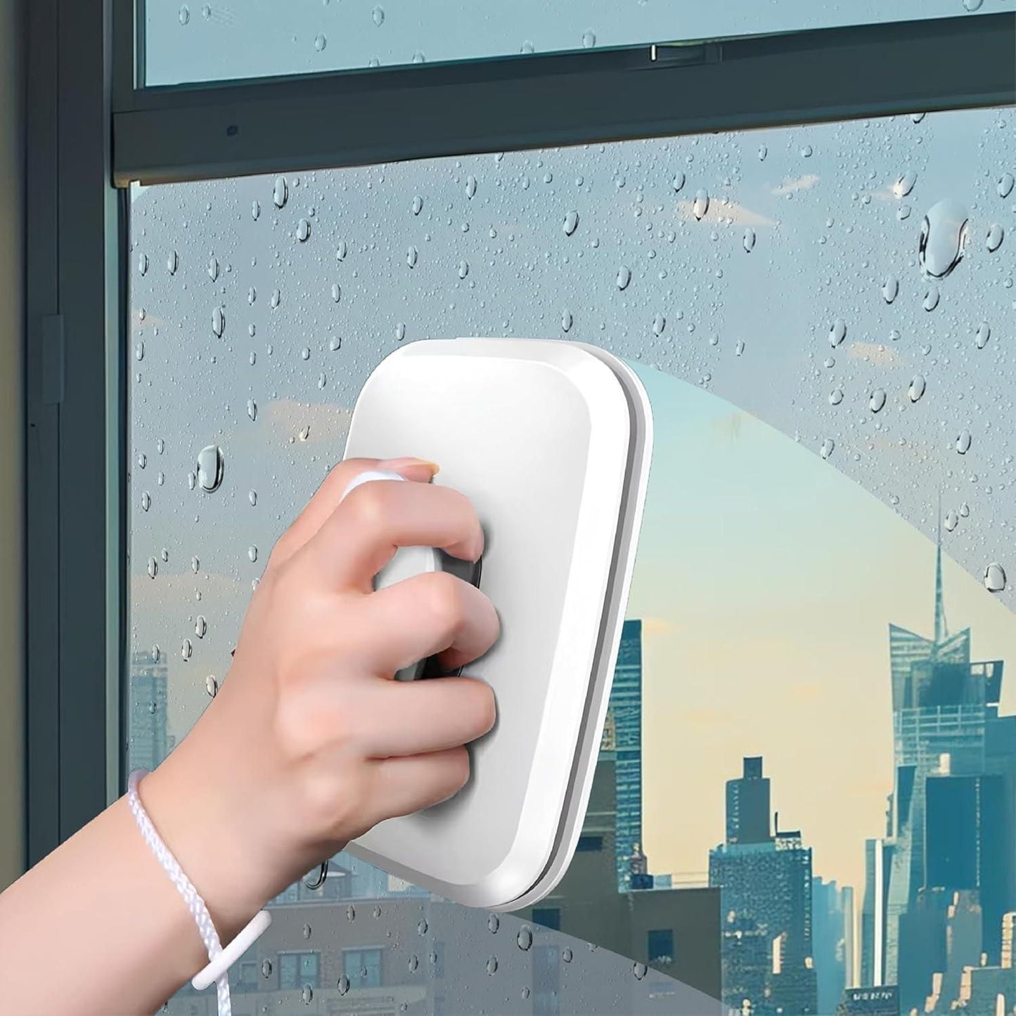 Magnetic Window Wiper Cleaner
