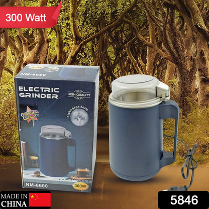 Eletric Coffee Powder Grinding Machine Stainless Steel Electric Spice Grinder Fine Powder Multifunctional Powder Grinder For Kitchen Coffee Grinder Machine For Home (300 Watt)