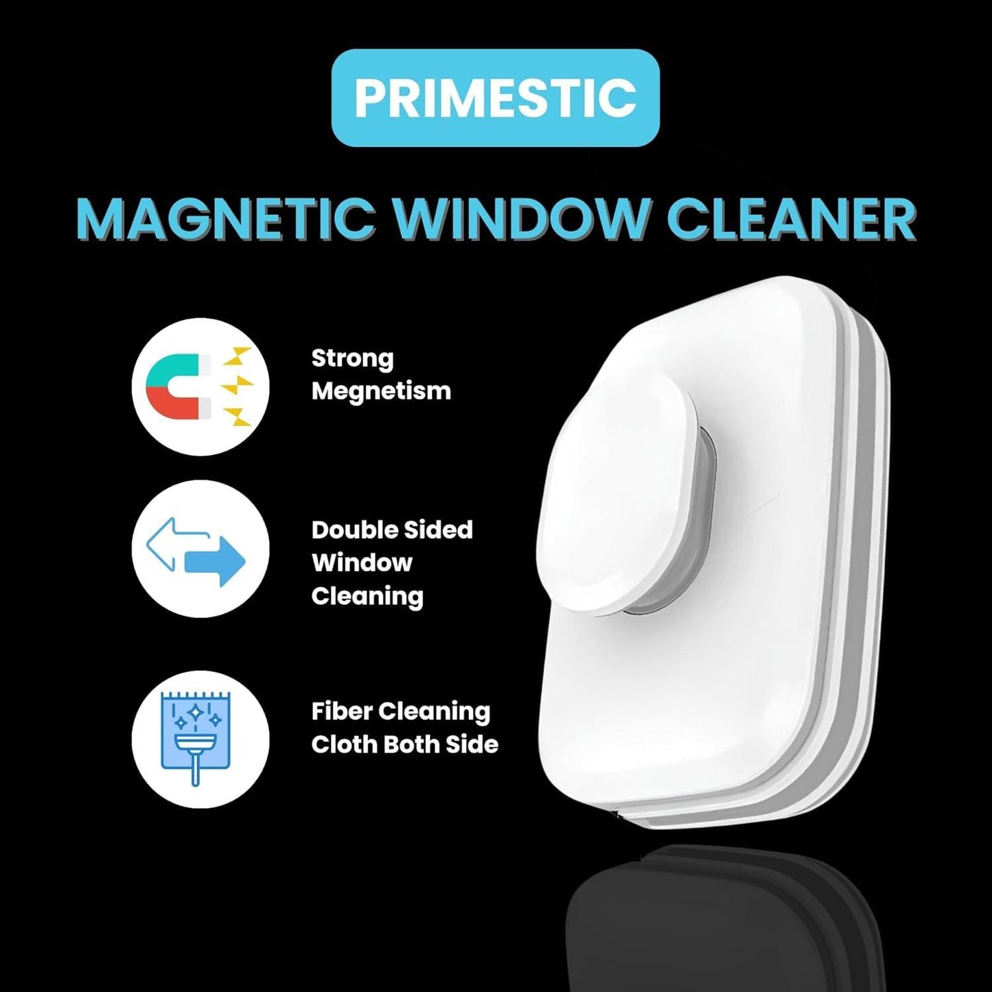Magnetic Window Wiper Cleaner