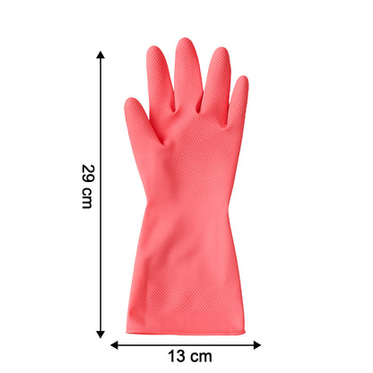 Reusable Waterproof Household Cleaning Gloves (45gm  1 Pair)