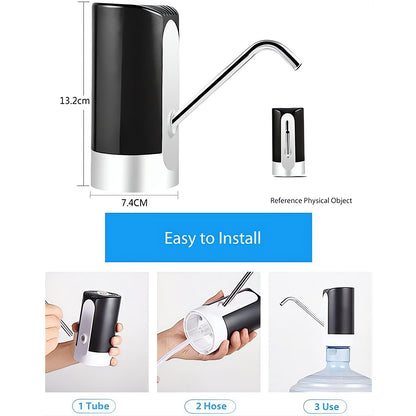 Usb Rechargeable Automatic Water Dispenser Pump