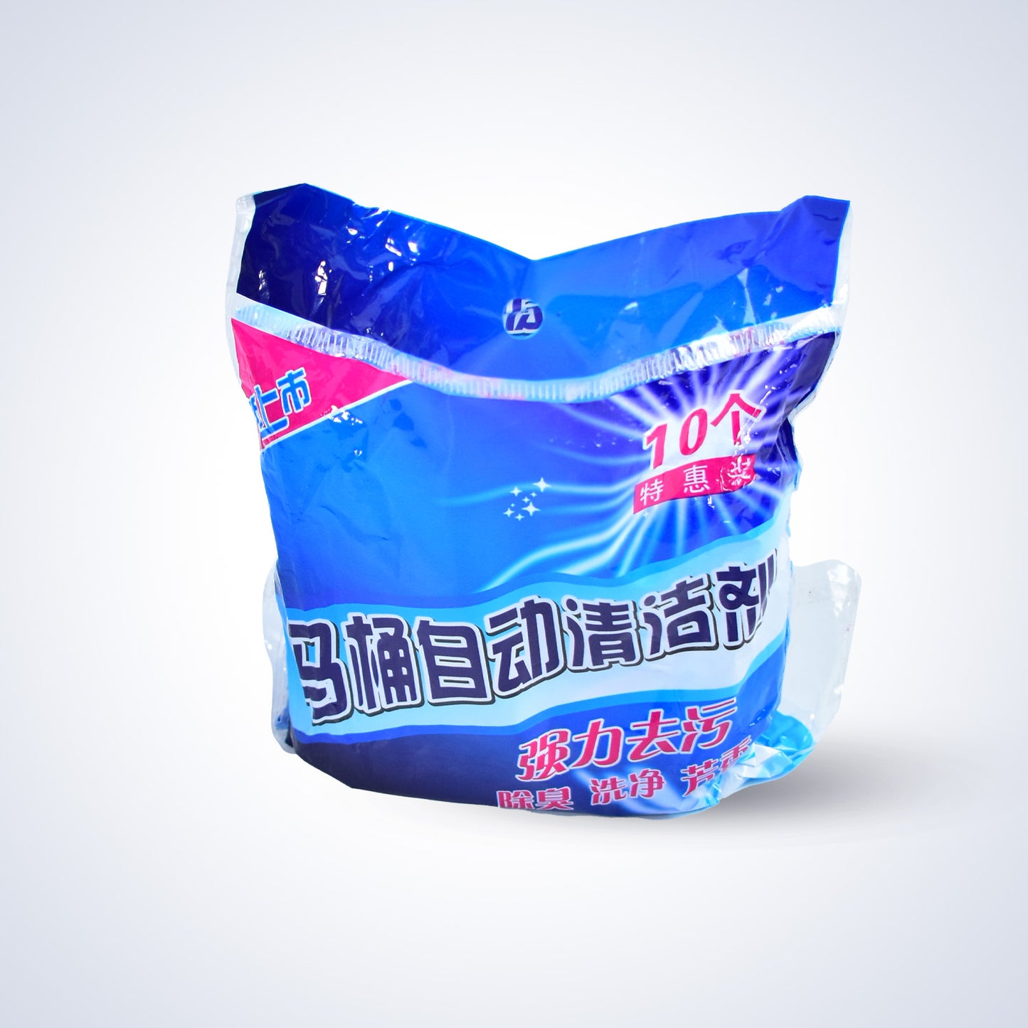 Blue Bubble Toilet Bowring  Cleaners/Automatic Toilet Cleaner Tablets (10pc)