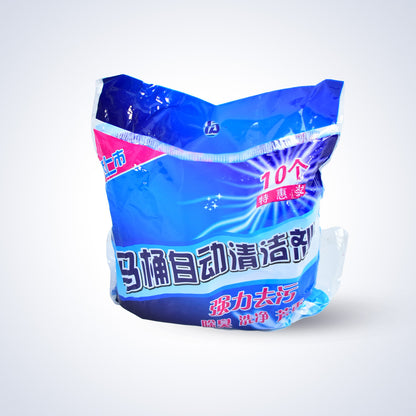 Blue Bubble Toilet Bowring  Cleaners/Automatic Toilet Cleaner Tablets (10pc)